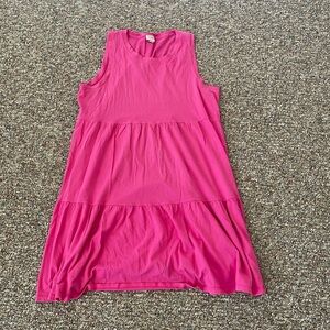 Pink Tank Dress